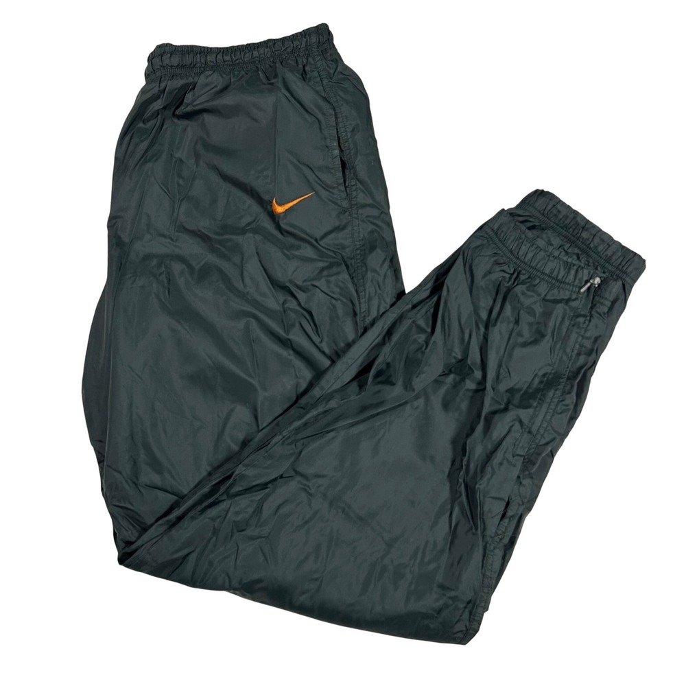 VTG Nike Track Pants Mens XL Gatorade Swoosh Lined Windbreaker Zip Ankle Cuff